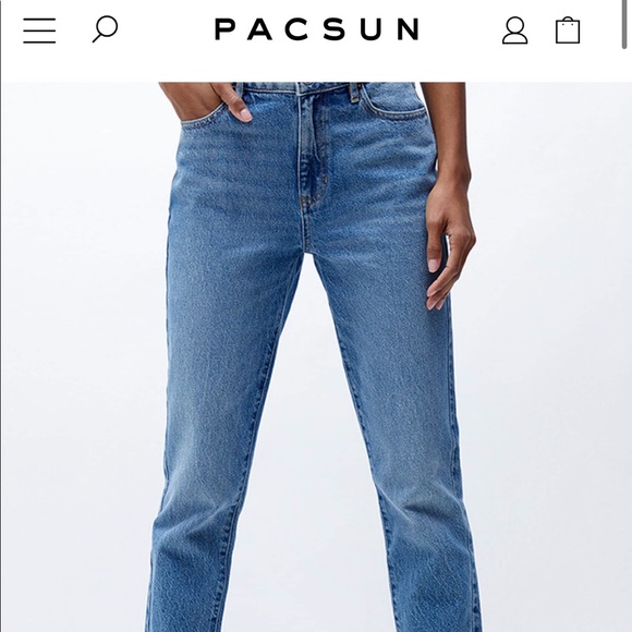 PacSun Mom Jeans - Size 28 - Picture 1 of 3